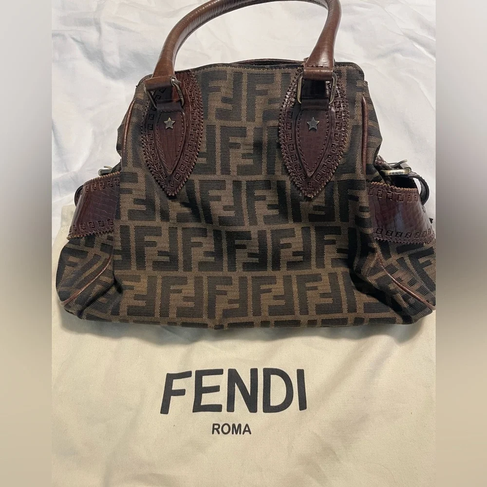 FENDI Zucca FF Du Jour Tote